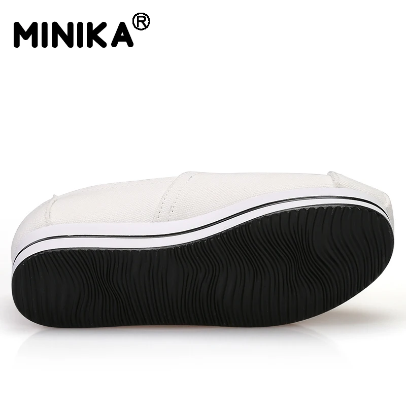 Minika женская обувь лоферы на плоской подошве Повседневная дышащая Женские туфли