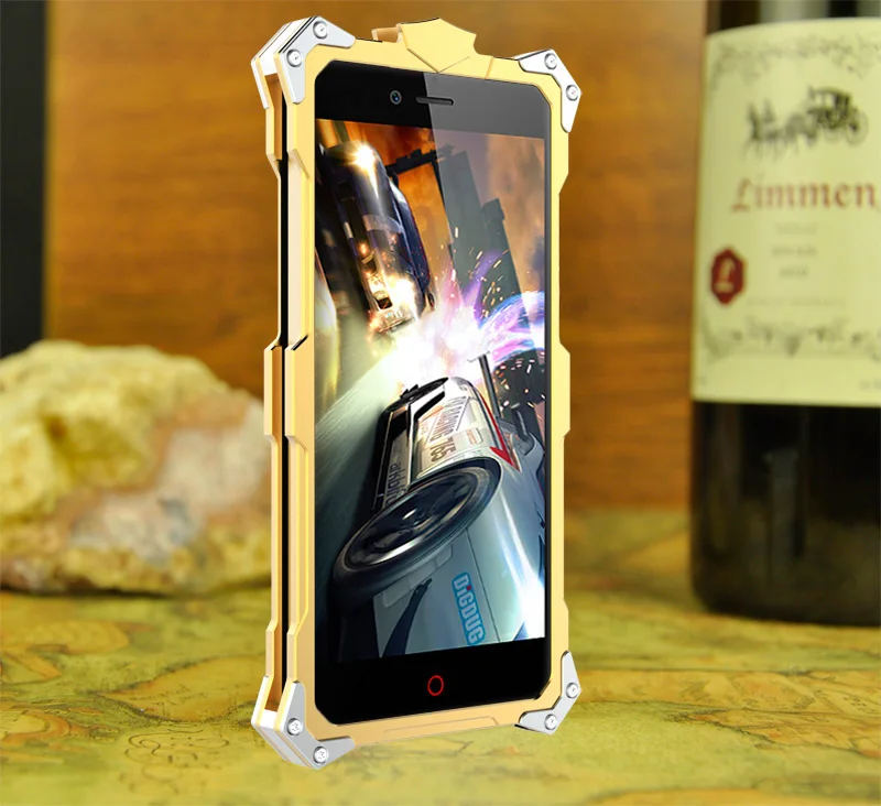 Саймон ZTE Nubia Z11 мини S металлический корпус Панцири Тор Ironman Алюминий