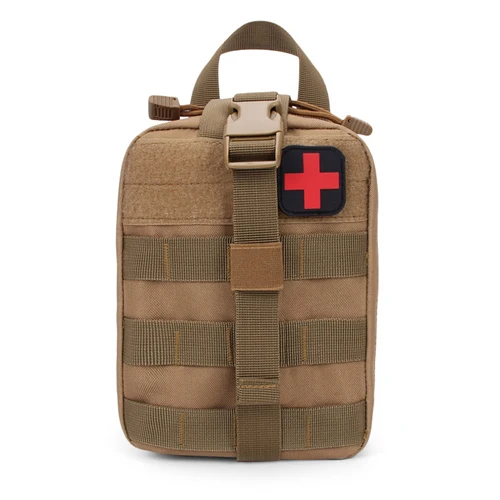 Открытый EDC Molle тактическая сумка, сумка для экстренной первой помощи, сумка для путешествий, кемпинга, туризма, альпинизма, медицинские наборы, сумки - Цвет: Mud