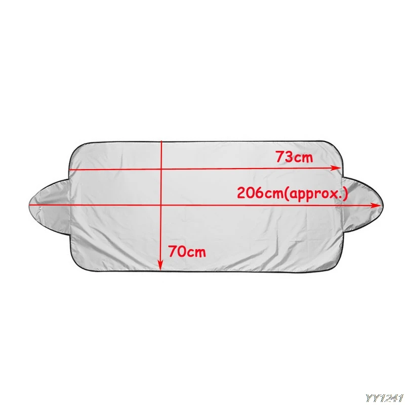 

car styling Prevent Snow Ice Sun Shade Dust Frost Freezing Car Windshield Cover Protector accessories G6KC