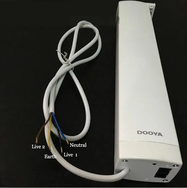 Dooya мотор DT82TS моторизованный карниз работает с Z-Wave система умного дома