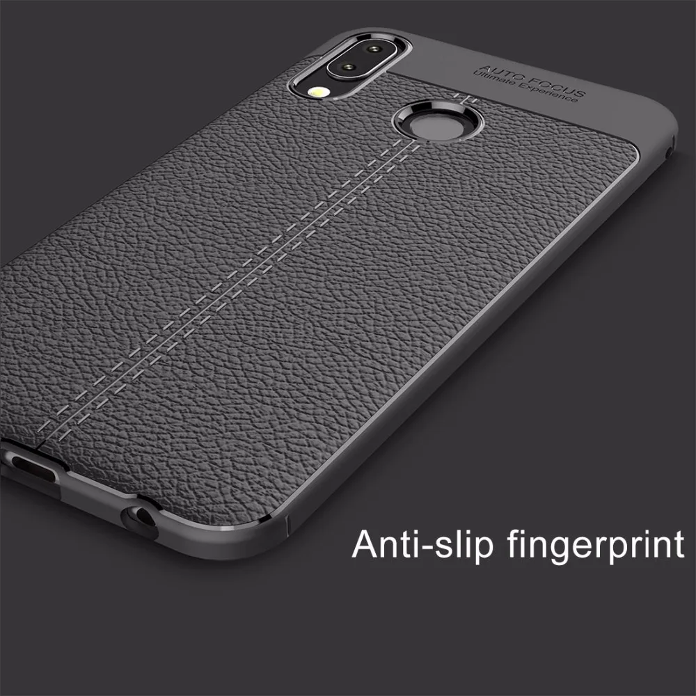 Для Asus Zenfone 5z ZS620KL Личи Текстура Мягкий ТПУ защитный чехол на заднюю панель |