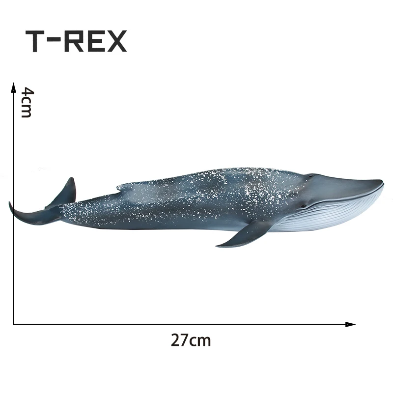 T REX 27 см ПВХ имитация морского Кита модель животного для детей человек против