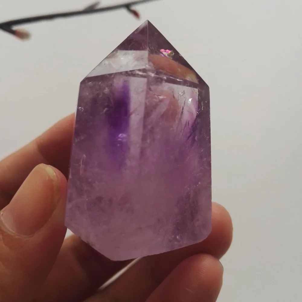 71 г натуральный чистый аметист кварцевые хрустальные точки материалы одиночная
