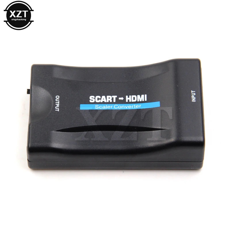 Конвертер Scart в HDMI 1080P аудио видео высококачественный адаптер SCART для HD ТВ Sky Box STB TV