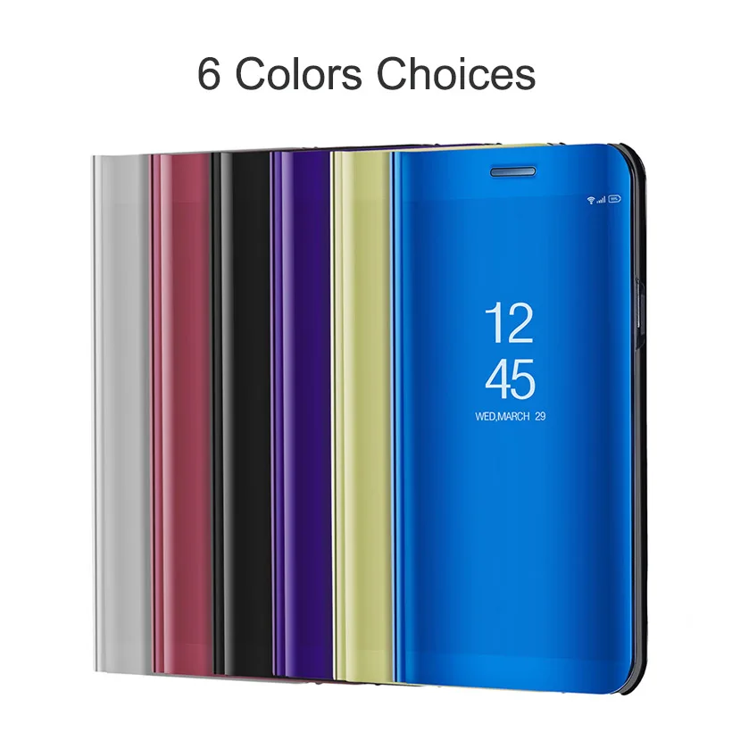 Умный зеркальный флип-чехол с рисунками samsung J7 J6 J5 J4 J3 J2 Pro Prime Max чехол противоударный кожаный чехлов-бамперов