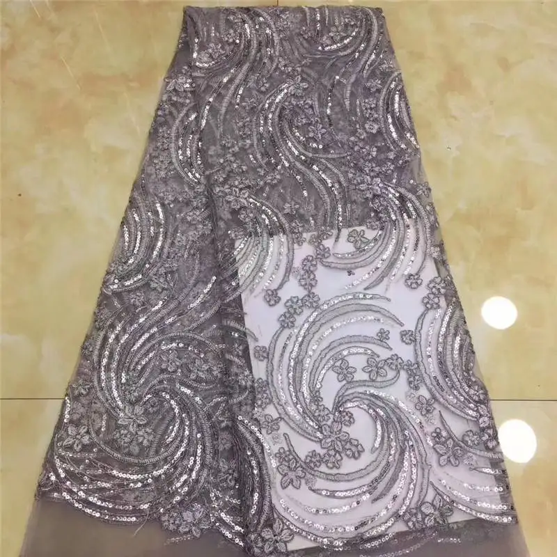 2019 самые новые блестящие кружевные ткани высокого качества органза с кружевом в