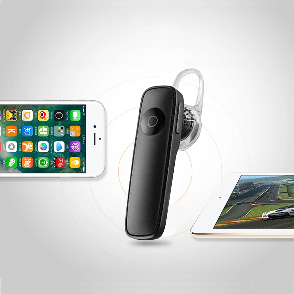 1 шт. висит наушники Беспроводной гарнитура Bluetooth стерео ресивер Сабвуфер