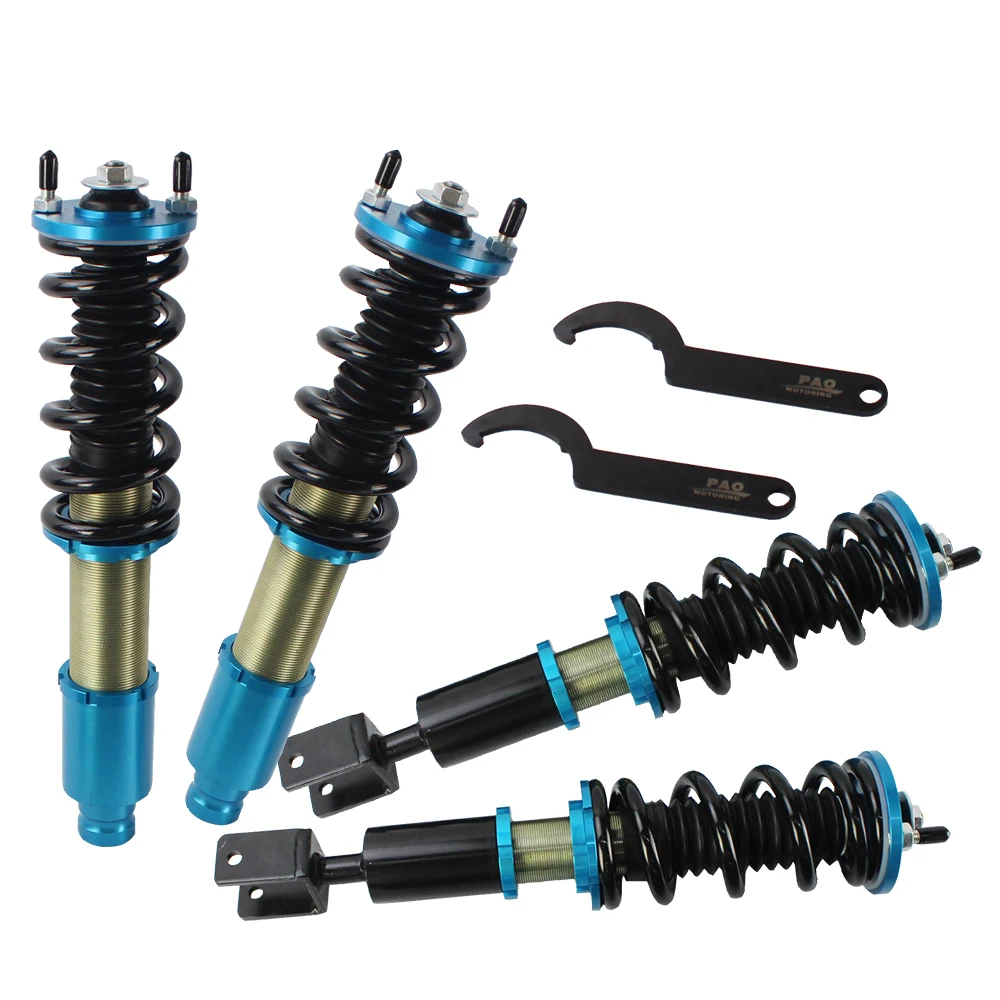 Полный набор регулируемая высота Coilover для Honda CIVIC EK 1996 1997 1998 1999 2000 пружин катушки