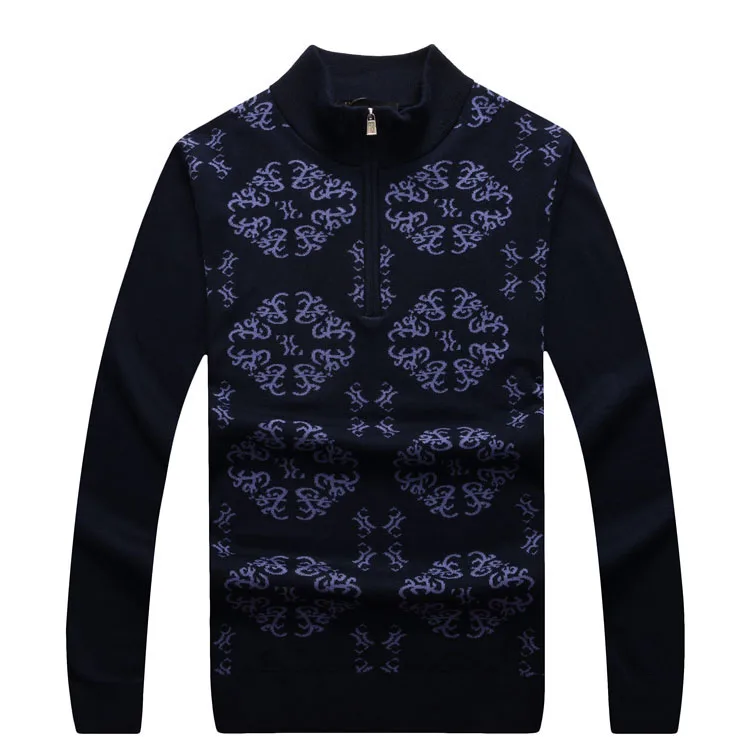 Billionaire sweater men 2017 launching autumn fashion comfort geometry designed male clothing free