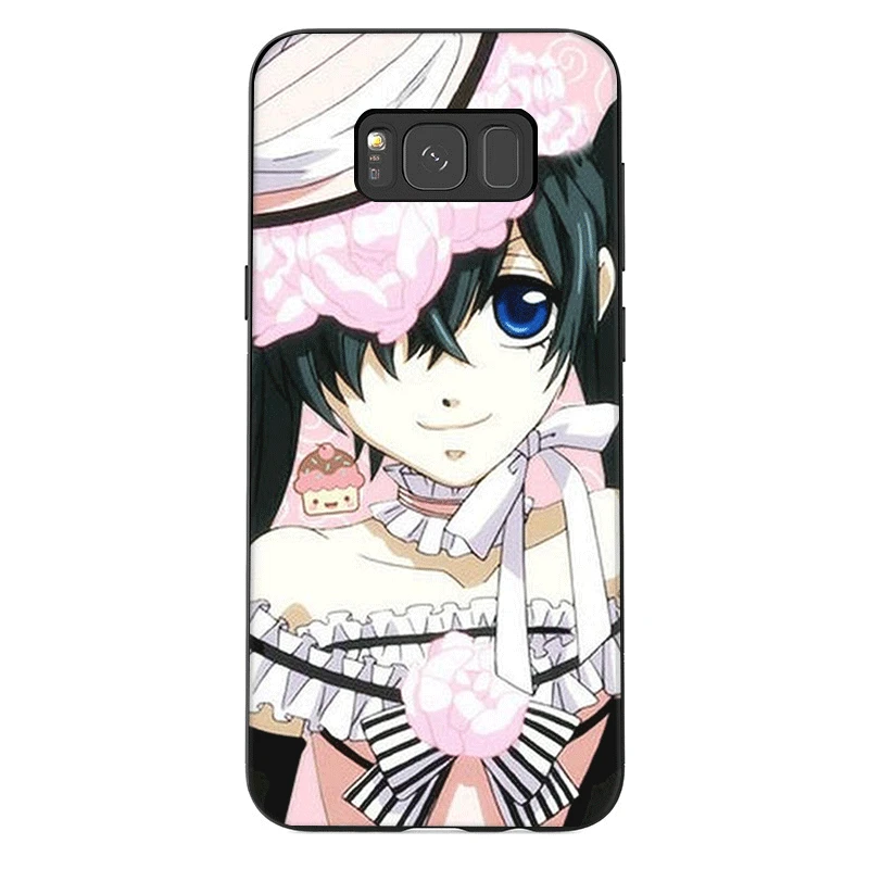 TPU Mobile Phone Case For Samsung A10 A20 A30 A40 A50 A60 A70 A7 A8 A9 A6 A5 A3 J6 Cover Anime Black Butler Kuroshitsuji Shell | Мобильные