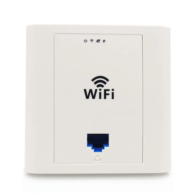 300 Мбит/с в стене AP Точка доступа Розетка WiFi горячие точки с 802.3af 48 В PoE для