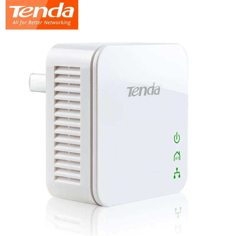 1 пара Tenda P202 мини 200 Мбит/с сетевой разъем Ethernet адаптер PLC совместимый с