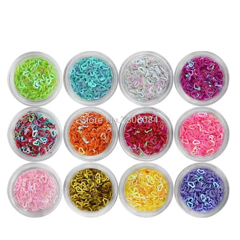 12 Цвет Дизайн ногтей Стразы Аксессуары Смешанная блеск он Книги по искусству