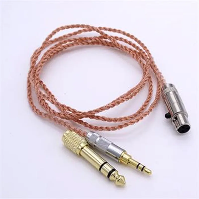 1,2 м 4 ядра 5N OFC HIFI кабель для наушников кабель обновления для AKG K272 K242 K702 Q701