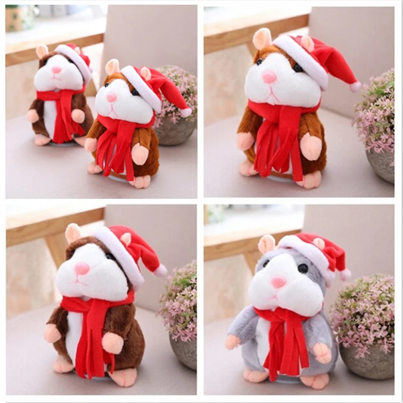 Talking Hamster Mouse Pet Speak Sound Record Educational Plush Toy for Children Christmas Gift | Игрушки и хобби