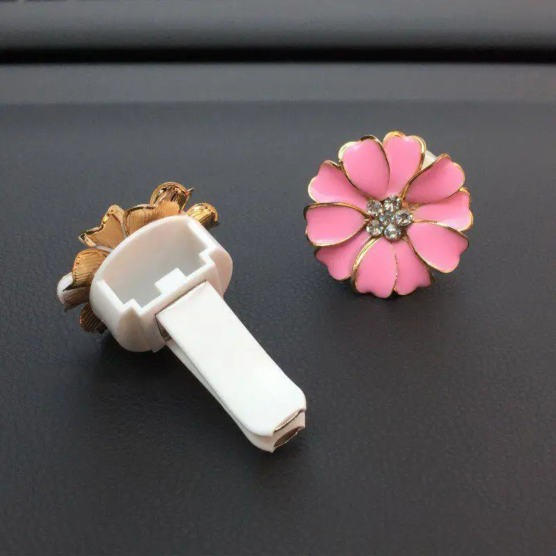 1PCS Auto Car Daisy Flower Air Outlet Fragrant Perfume Clip Freshener Diffuser | Автомобили и мотоциклы