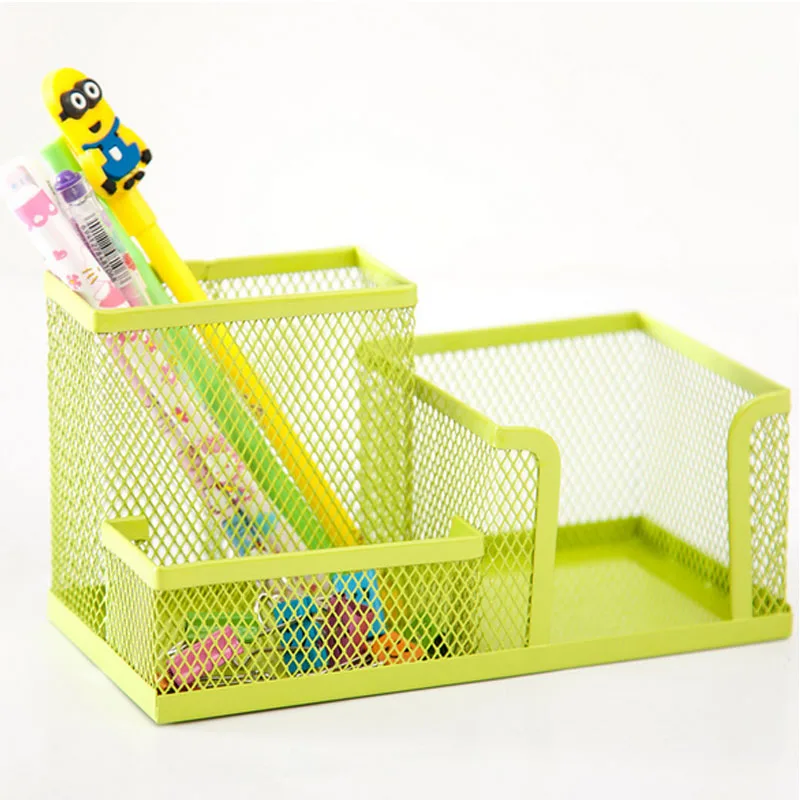 Настольный органайзер держатель для ручек многофункциональный металлический