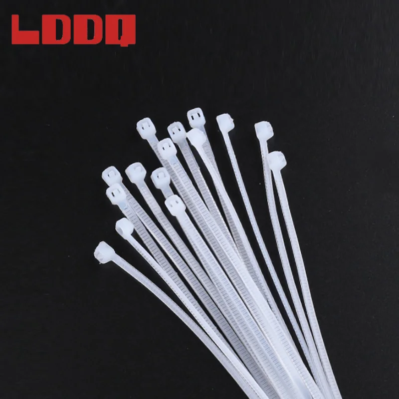 Ldq 4*200 самоблокирующиеся Нейлоновые Пластиковые Кабельные стяжки 500 шт.