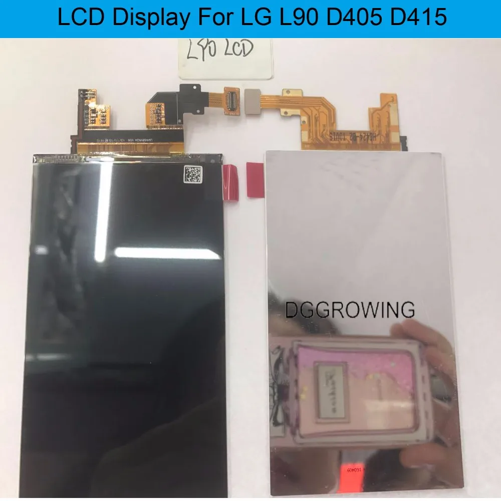 DGGROWING 10 шт./лот Новый ЖК дисплей с монитором 4 7 &quotдля LG Optimus L90 D405N D410 D415 + код