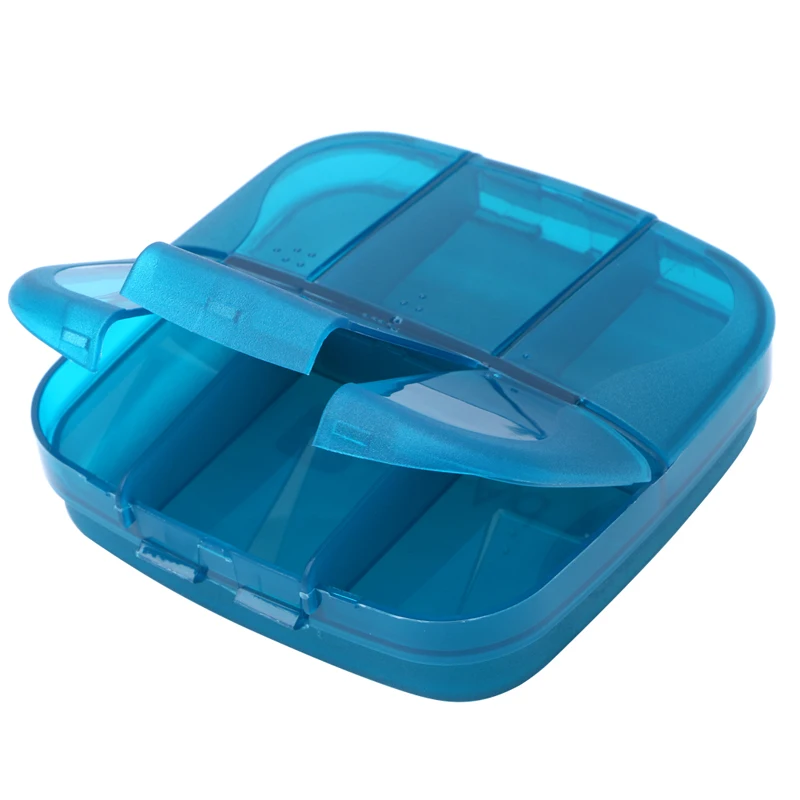 

New Outdoor Camping Home Survival Portable First Aid Bag Medicine Pill Box Case Red/Blue 'qingcang