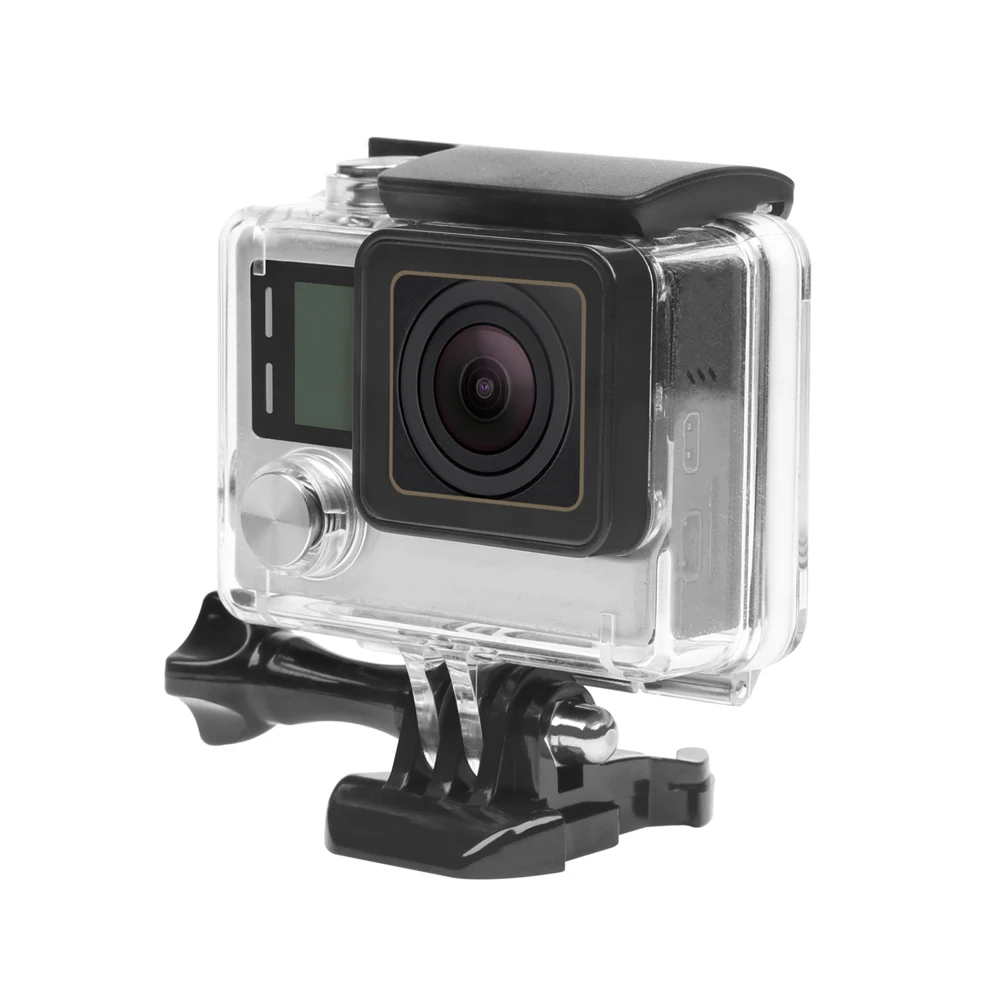 30 м водонепроницаемый чехол для Gopro hero3 + 4 дайвинга фиксированный корпус плавания