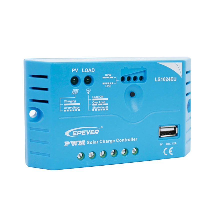 Регулятор заряда 10A LS1024EU EP EPEVER PWM LandStar регулятор солнечной батареи с 5 В USB|solar charge