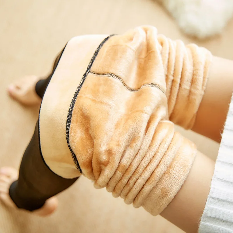 2018 Winter Women Tights Keep Warm Nylon Plus Cashmere Thicken Woman Pantyhose Stockings Female Collant Hosiery | Женская одежда