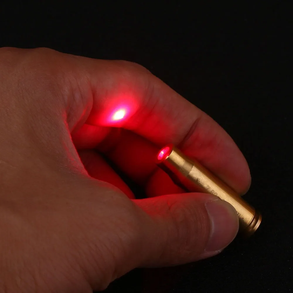 Латунь 7.62x39мм лазерный Диаметр прицел патрон Boresight медная винтовка охота для