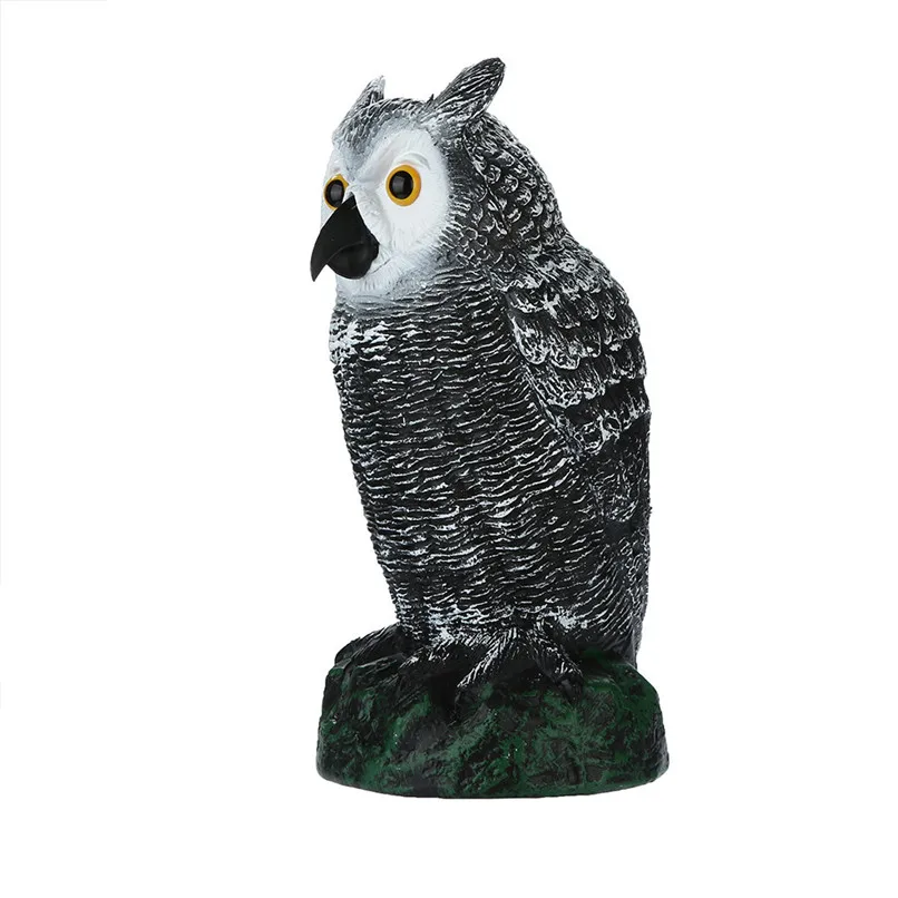 Модель Совы большая Реалистичная Голова приманки сорняки борьба с вредителями
