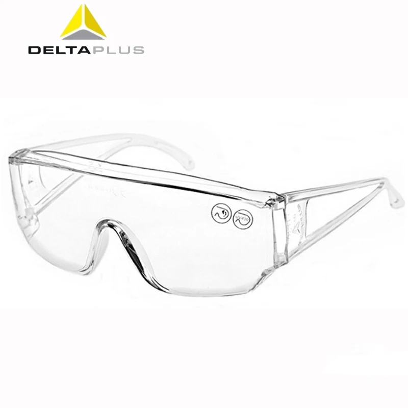 Deltaplus 101114 прозрачные очки защитные очки Защита от пыли ветрозащитные Анти-ударные защитные очки лабораторные рабочие очки