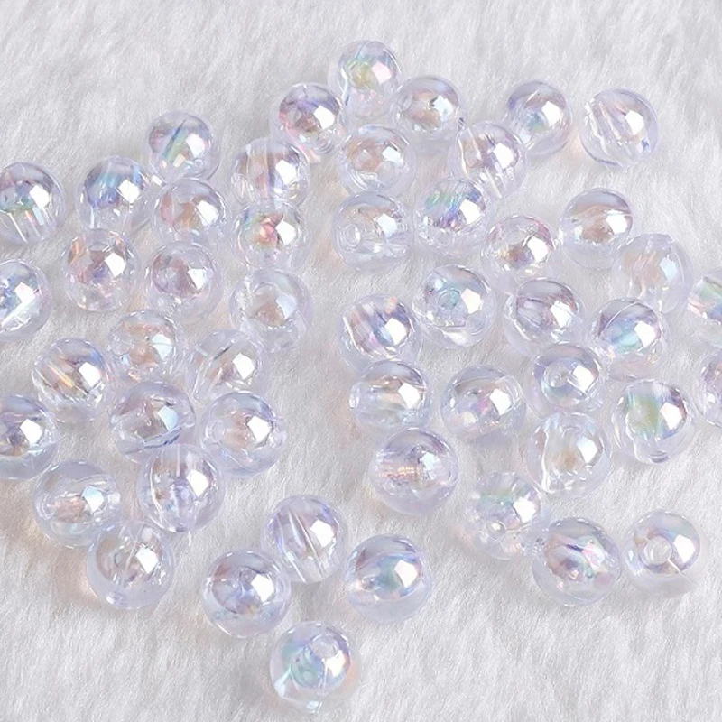 Круглые акриловые шарики карамельного цвета 50/100 шт./лот 6/8/10 мм круглые свободные