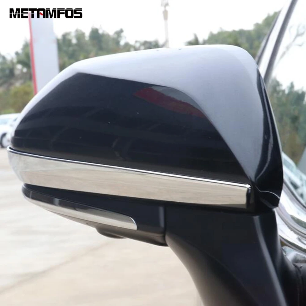 Для Toyota Camry 2018 2019 2020 хромированная Боковая дверь зеркало заднего вида крышка