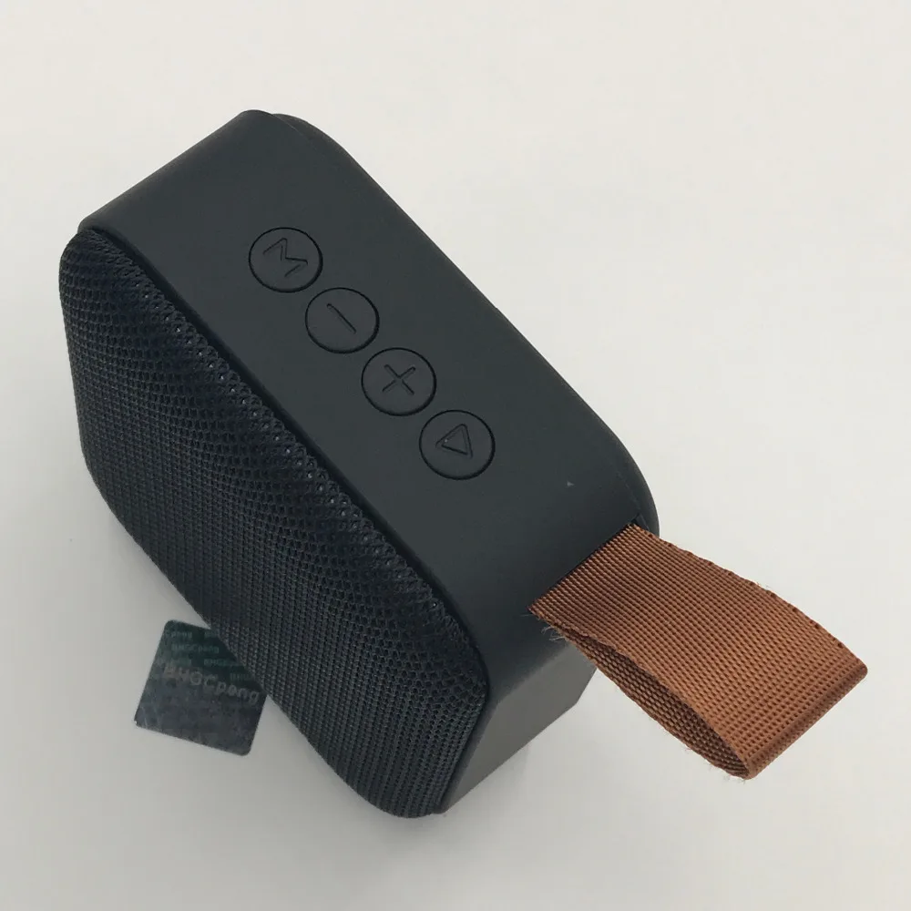 

Bluetooth-динамик с тканевой сеткой, беспроводной портативный динамик, поддержка U-диска, TF-карты, FM-радио, 1 шт.