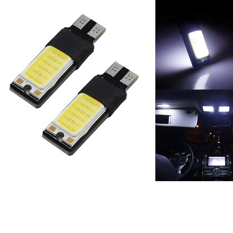 Mgtv Light 1 шт. большая акция Canbus Error Free T10 194 501 W5W COB Высокая мощность Автомобильный