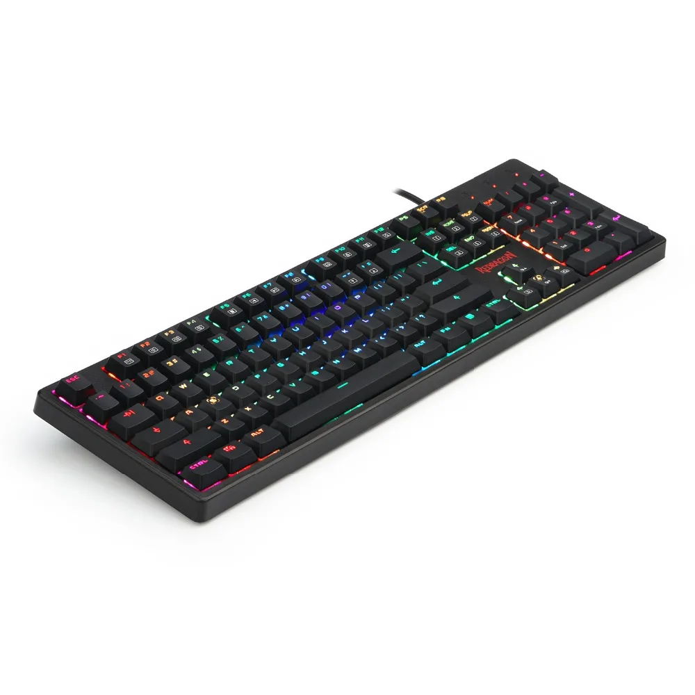 Новая Механическая игровая клавиатура Redragon K578 с коричневыми переключателями и RGB