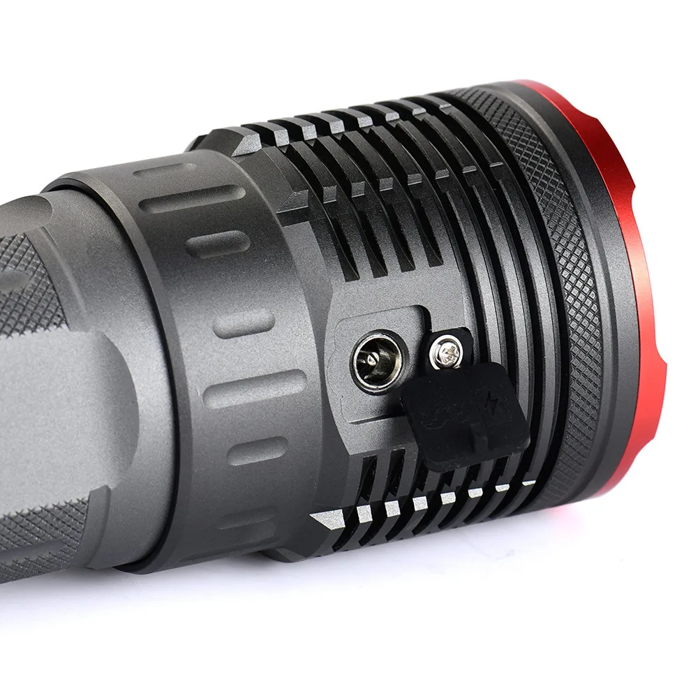 Supwildfire 35000LM 12 х XM-L T6 LED Мощность Цифровой Дисплей Охота Flashligt