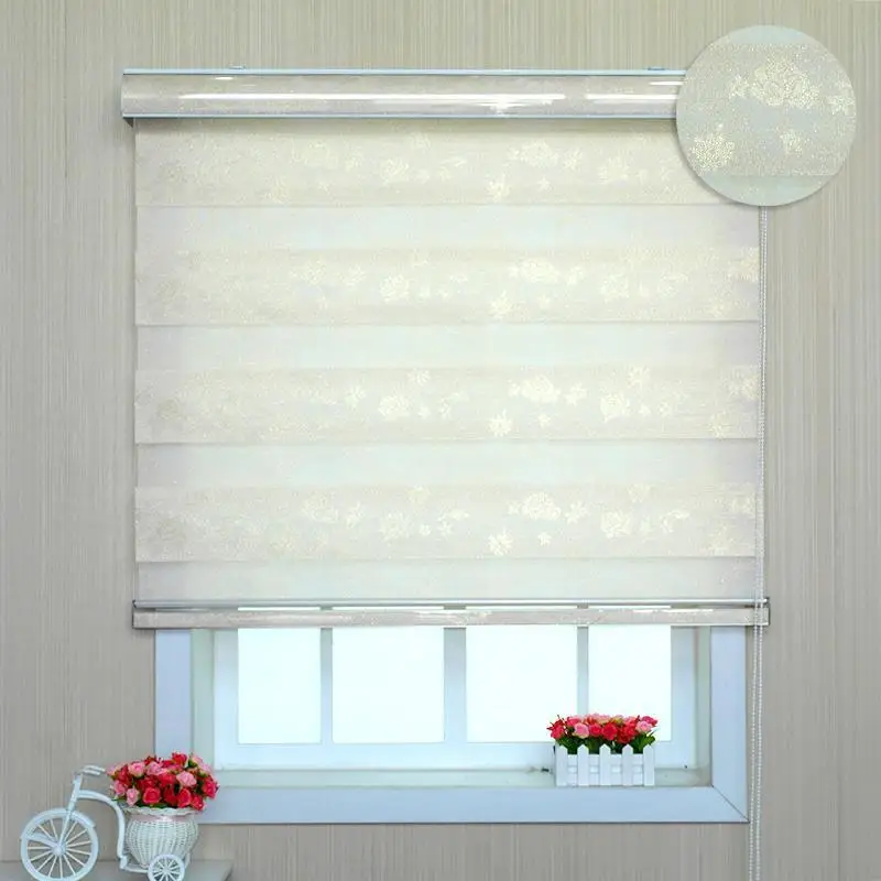 Number 2 Тре ролик Celular Vouwgordijnen Habitacion магазинах Fenetre Cortinas Enrollables Para Ventanas Estores Rolgordijnen жалюзи - Цвет: Number 2