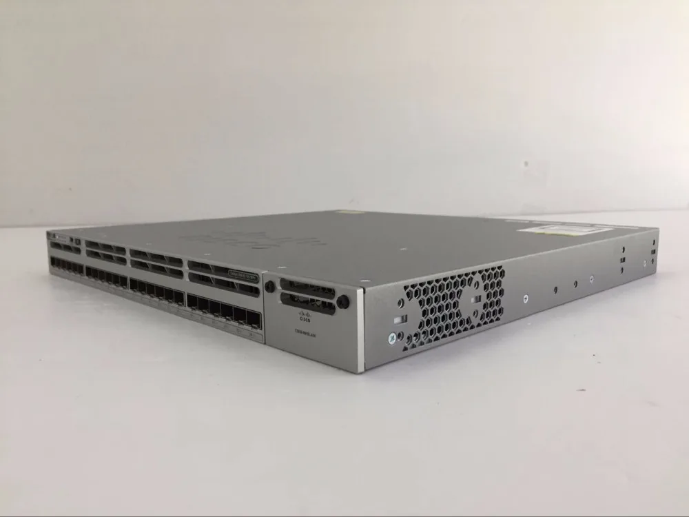 WS-C3850-24XS-E 10-гигабитный коммутатор 24-портовый 10-ггц оптоволоконный сетевой 1000