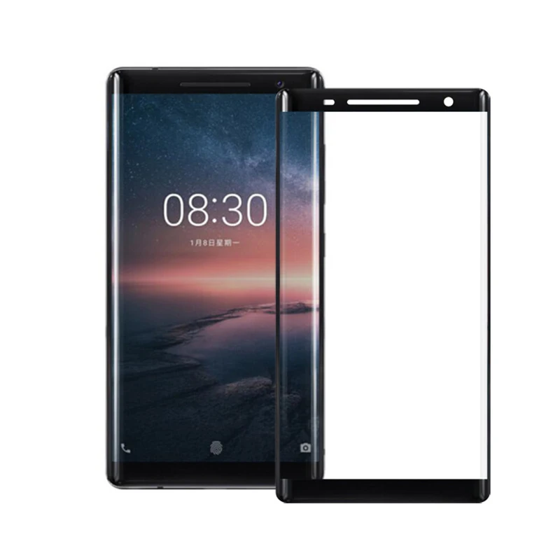 3D полное покрытие закаленное Стекло Экран протектор для Nokia 8 Sirocco s Anti Explosion 9 H
