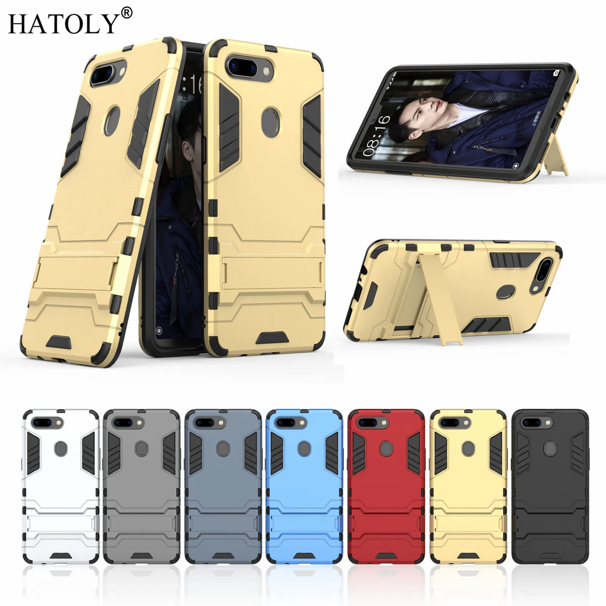 Зеркальный чехол для Oppo R15 Dream прочный защитный Mirror |