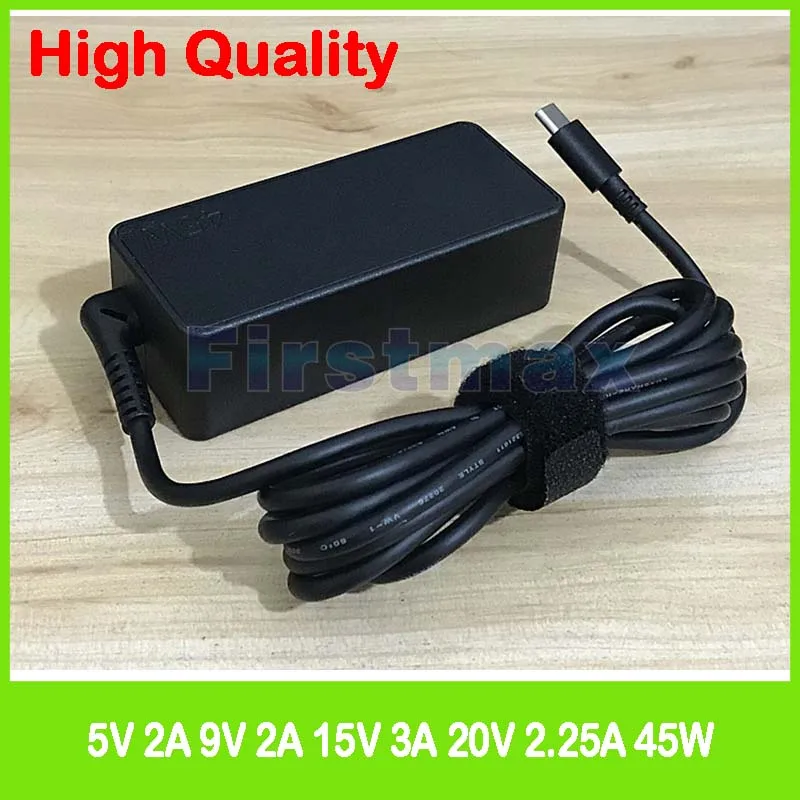 Адаптер питания переменного тока ADLX45YCC3A ADLX45ULCC2A 45 Вт USB-C type C зарядное устройство для ноутбука lenovo ThinkPad X280 T480 T480s T580 Yoga 910