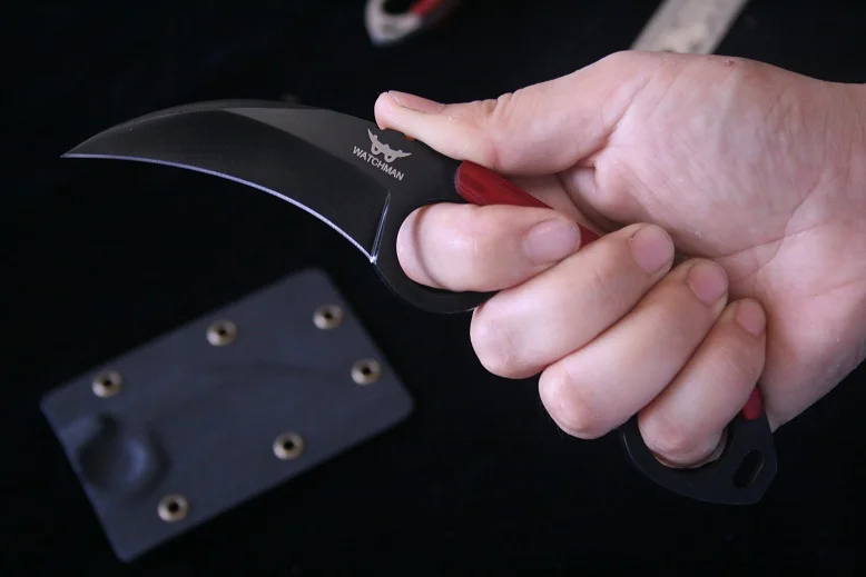 Охотничий нож Karambits с фиксированным лезвием охотничий высокого качества ножи для