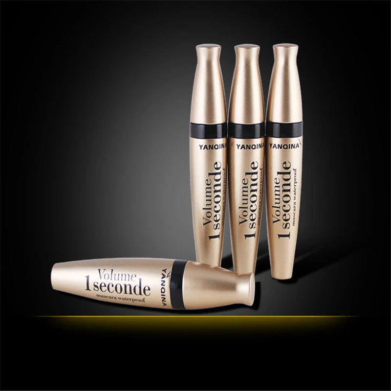 3D шелковое волокно Тушь для ресниц длинный черный наращивания водоСТОЙКАЯ