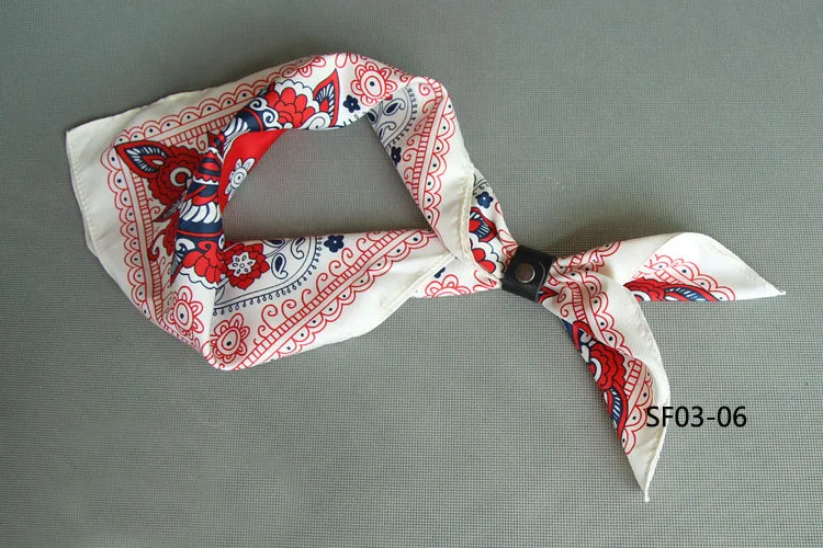 YIFSF03 06A Популярный 55*55 см мужской квадратный Пейсли цветок мультфильм Аскот галстук мужские классические галстуки самозавязывающийся широкий галстук вечерние подарки - Цвет: YIFSF03 06A