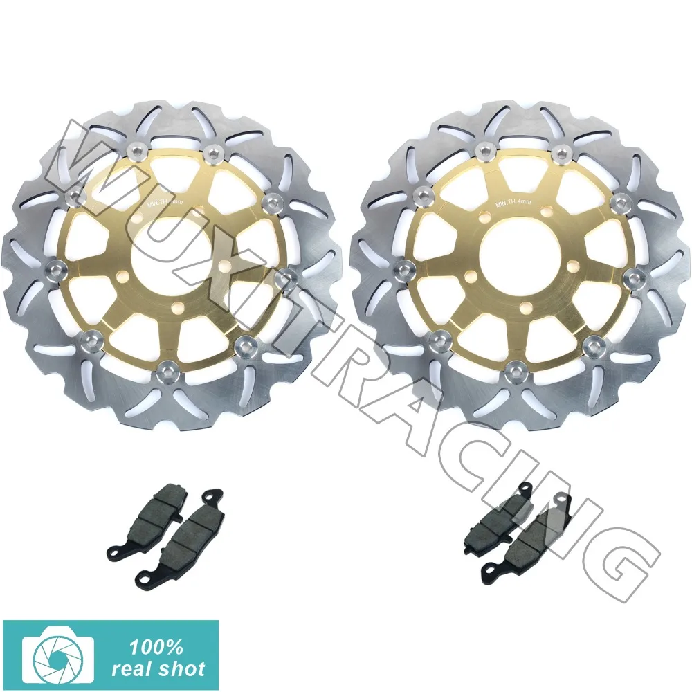 Передние тормозные диски роторовмы колодки для Suzuki GSF 650 S бандит ABS 05 06 / K3 K4 K5 K6 K7 K8