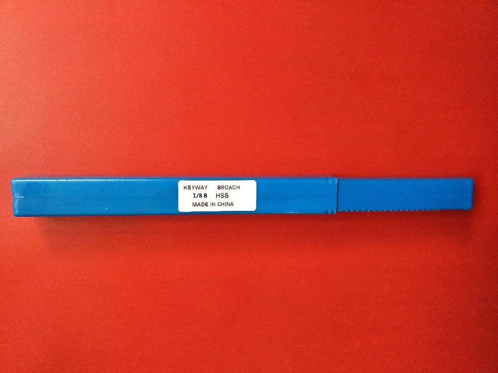 1/8 B Push-Type HSS Keyway Broach Inch Size Cutting Tool for CNC Machine | Инструменты