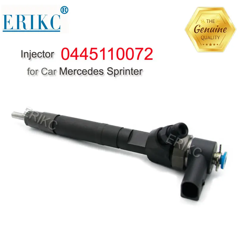 

ERIKC 0 445 110 072 Common Rail Injection 0445110072 Auto Engine Fuel Injector Assy 0445 110 072 for CDI Mercedes Sprinter