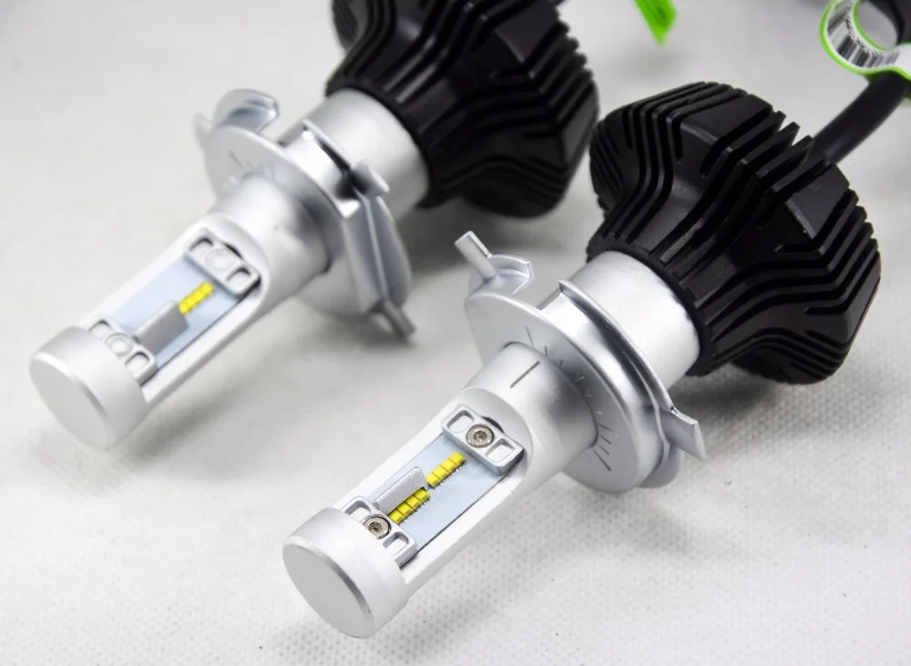 1 комплект H7 50 Вт 8000лм G7 светодиодный комплект фар LUMI светодиодный luxion ZES 16SMD чипы безвентиляторные 6500 к чистый белый вождения передние Противотуманные фары лампы