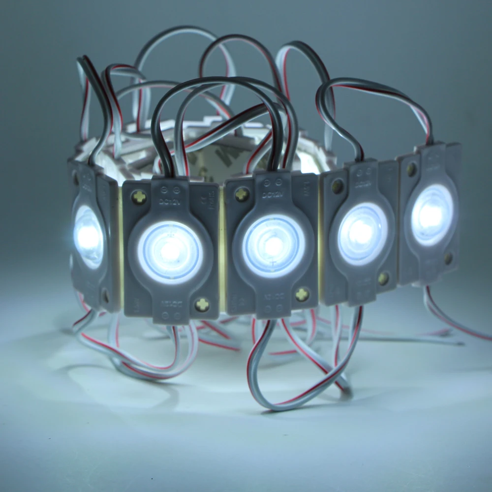 Модуль светодиода 3030 SMD с выпуклыми линзами 12 В постоянного тока 20 шт. | Лампы и